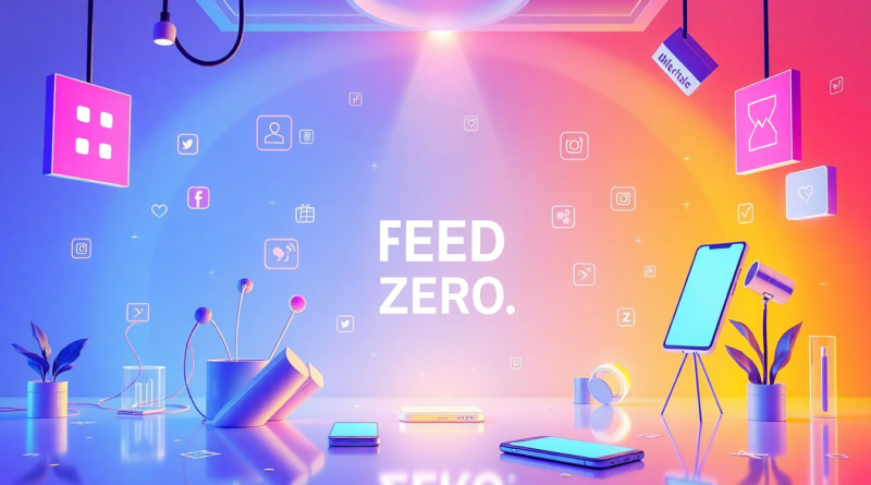 feed zero redes sociais